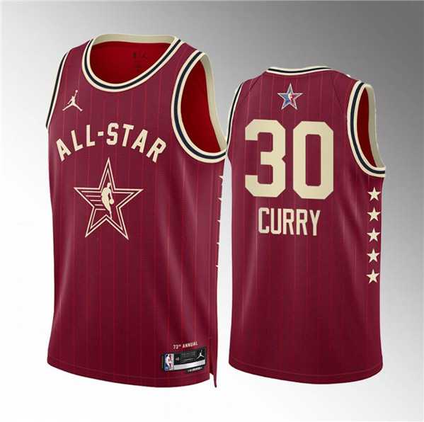 Men's 2024 All-Star #30 Stephen Curry Crimson Stitched Basketball Jersey,We sell and wholesale Men's 2024 All-Star #30 Stephen Curry Crimson Stitched Basketball Jersey on line form chian!